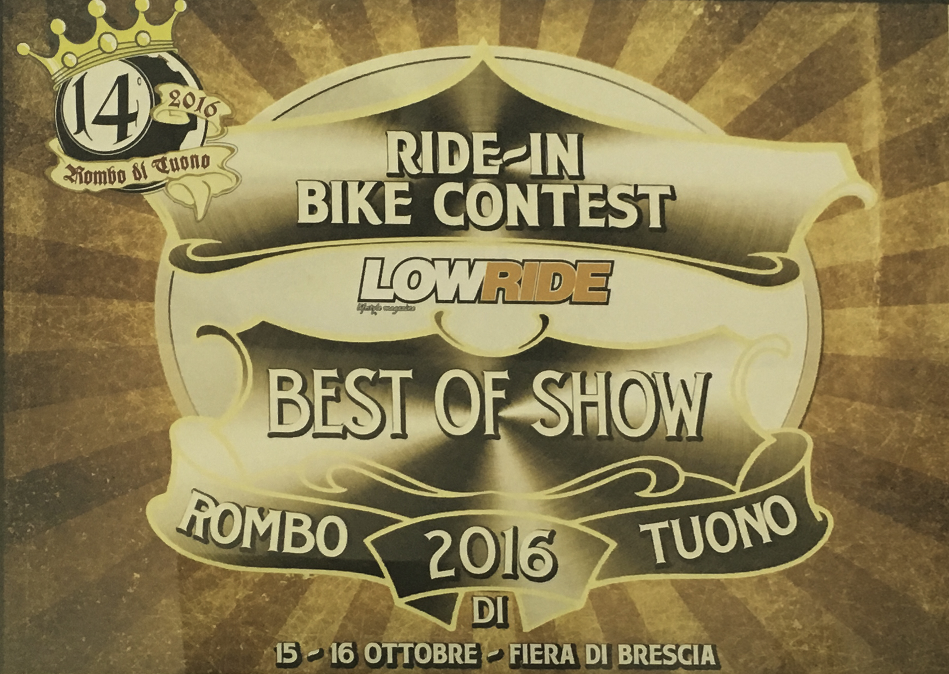 VMcycles LowRide Rombo di Tuono